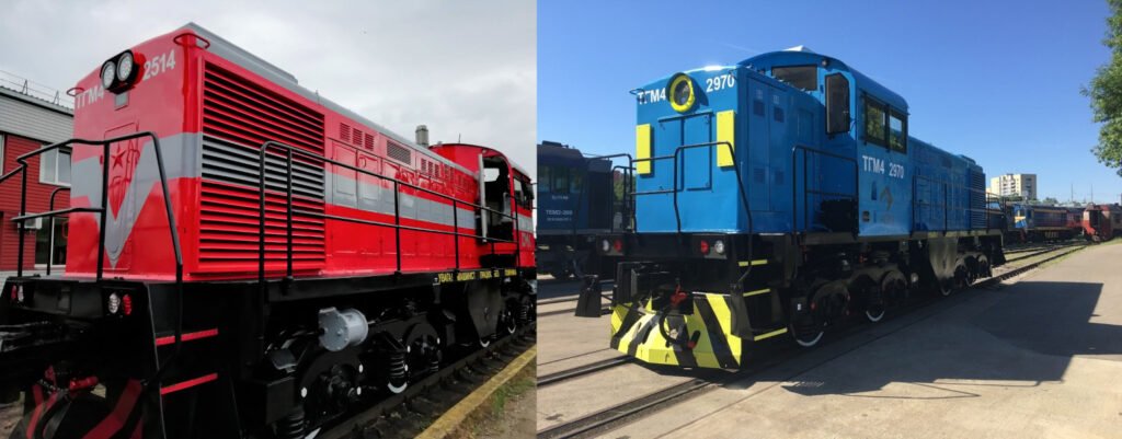 modernization of locomotives TGM4, 2M62, M62, CME-3M
