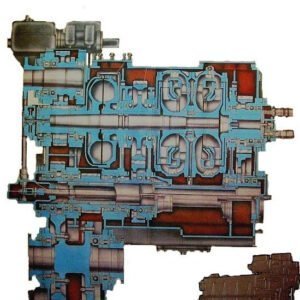 Repair of unitized hydraulic transmissions UGP750-1200