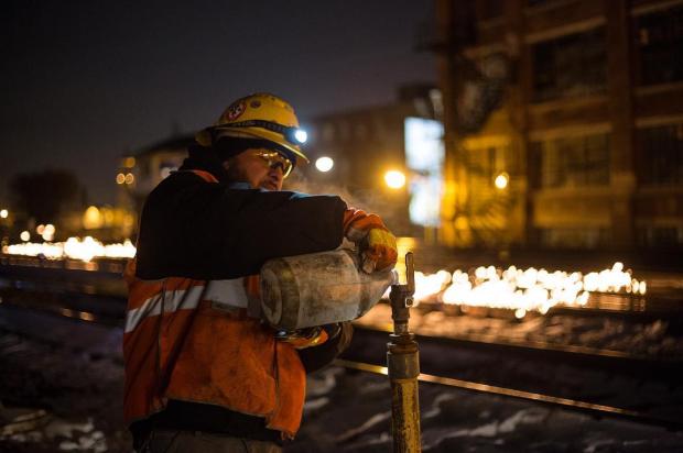 обігрів стрілочного переводу