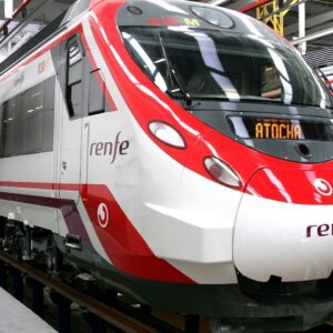 Hydrogen-electric train