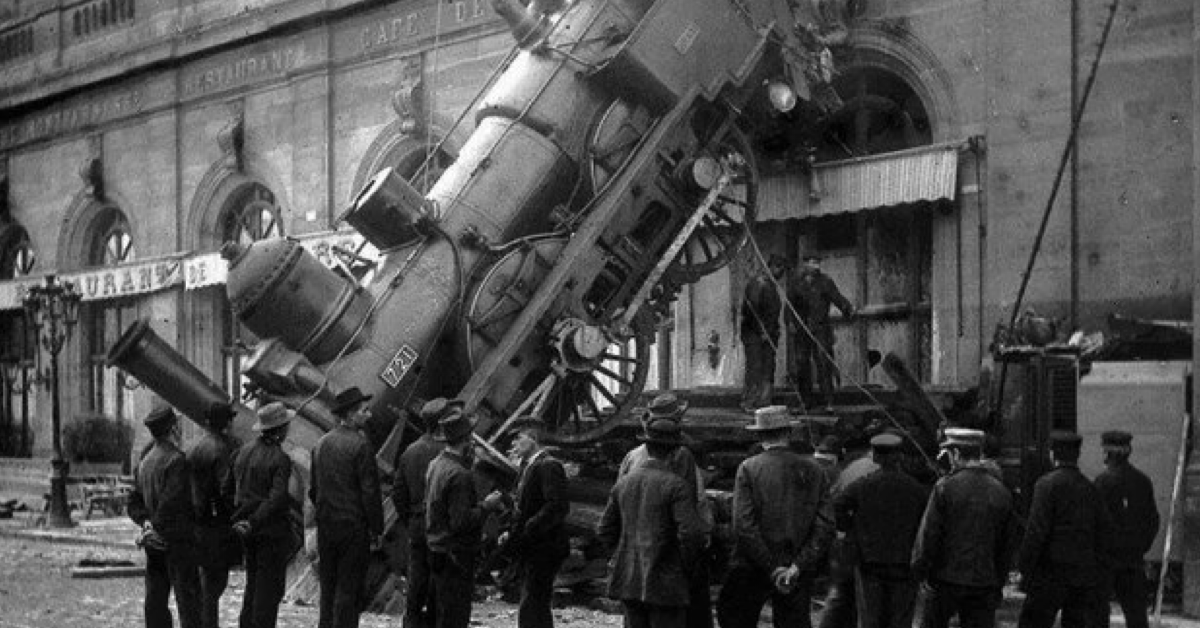 железнодорожном вокзале