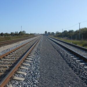 Construction of a new railway line