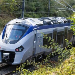 diesel-powered train