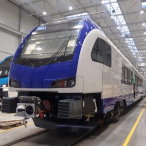 electric train of the new generation