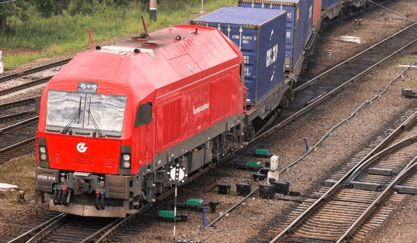 Поезд комбинированного транспорта «Викинг»