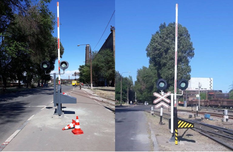 заказала реконструкцию переездов