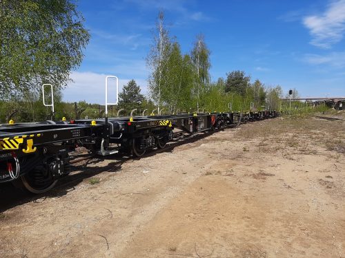 Pol-Miedź Trans received the first 23 flat wagons