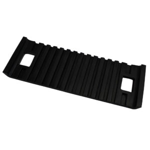 Rail pad under the rail