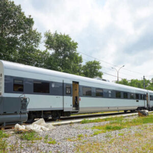 the repair of the interregional locomotive traction train