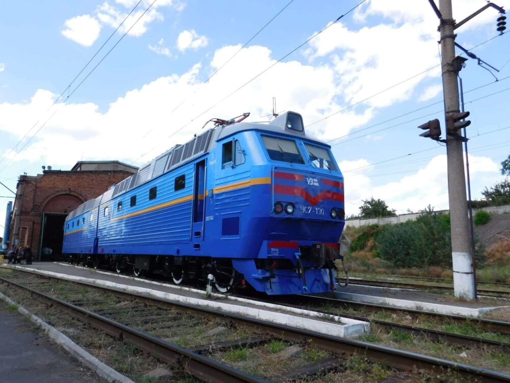 виставка локомотивів