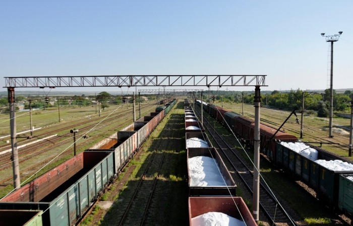 транспортуванні солі залізницею