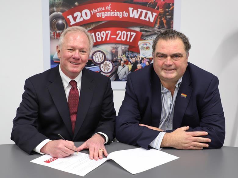 Профсоюзы железнодорожников обсуждают международное слияние