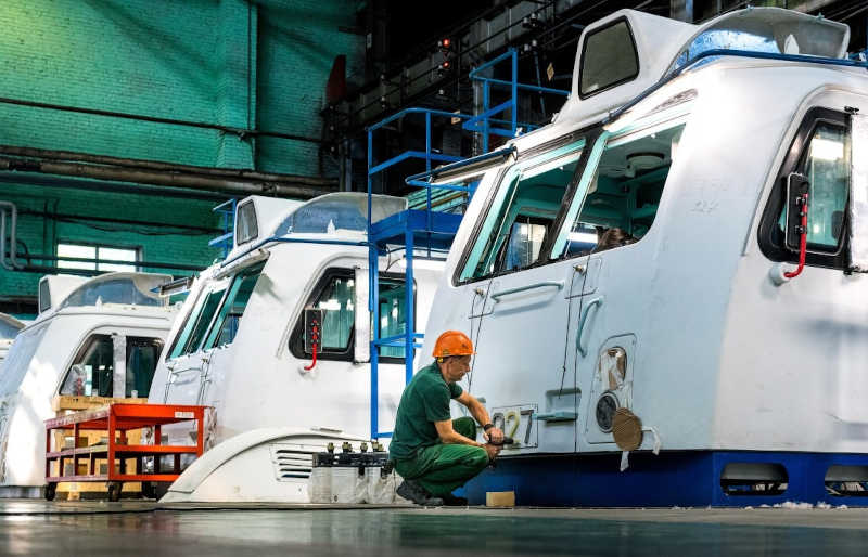 Rolling stock production in Russia