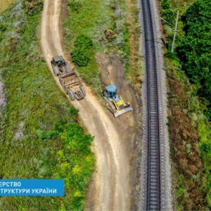 The second railway track on the Chornomorsk - Beregovaya section will be opened on November 4