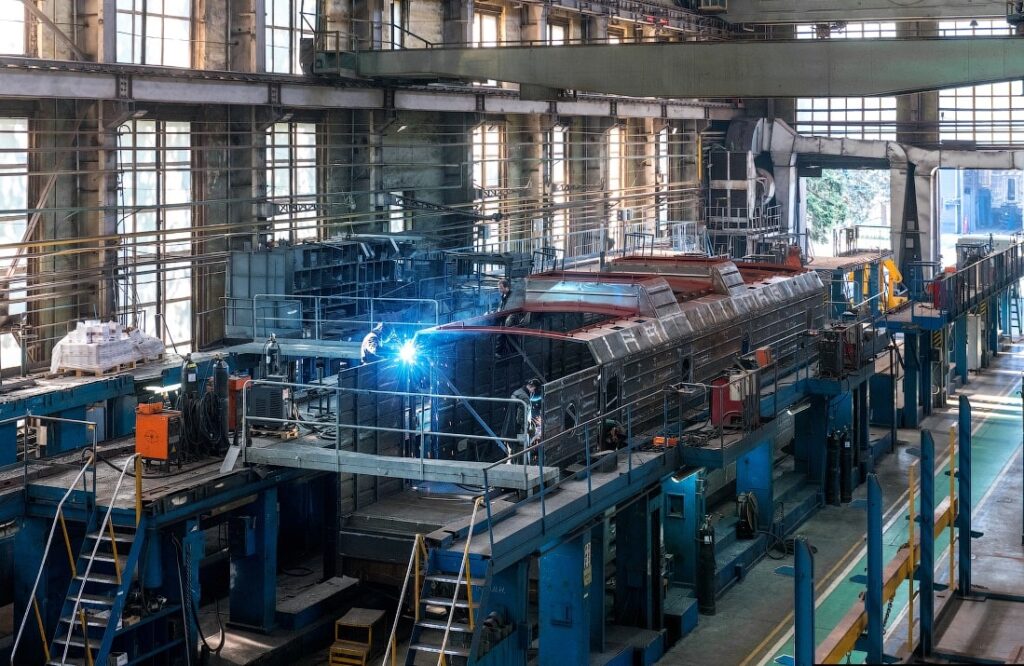 Rolling stock production in Russia