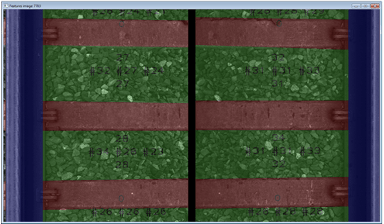 Измерение расстояния между шпалами и положения рельсошпальной решетки