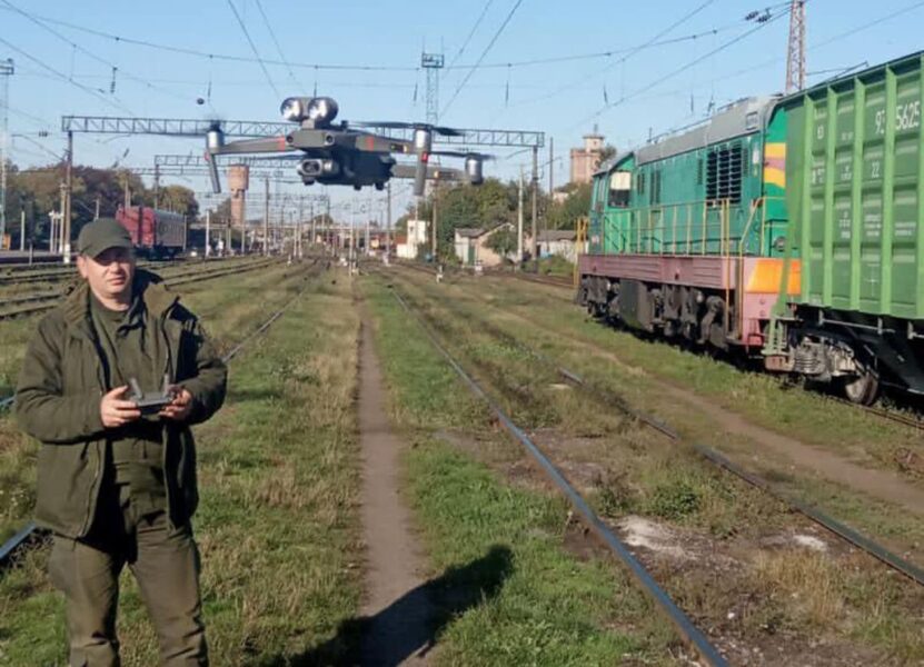 для охраны грузов задействуют дроны