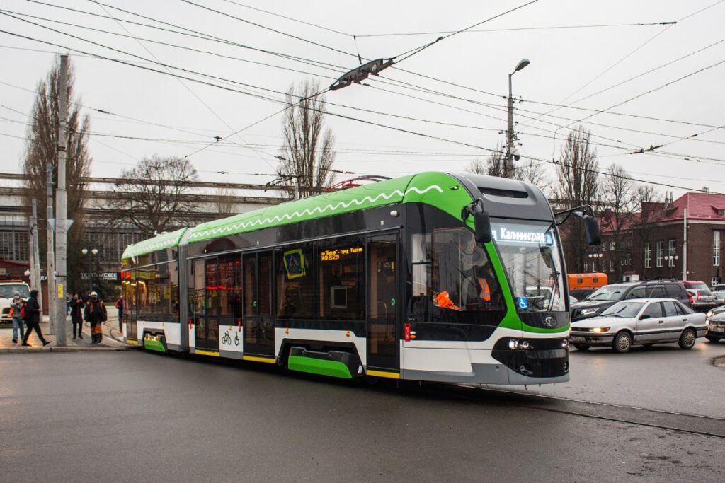 Покупка двухсекционных низкопольных трамваев