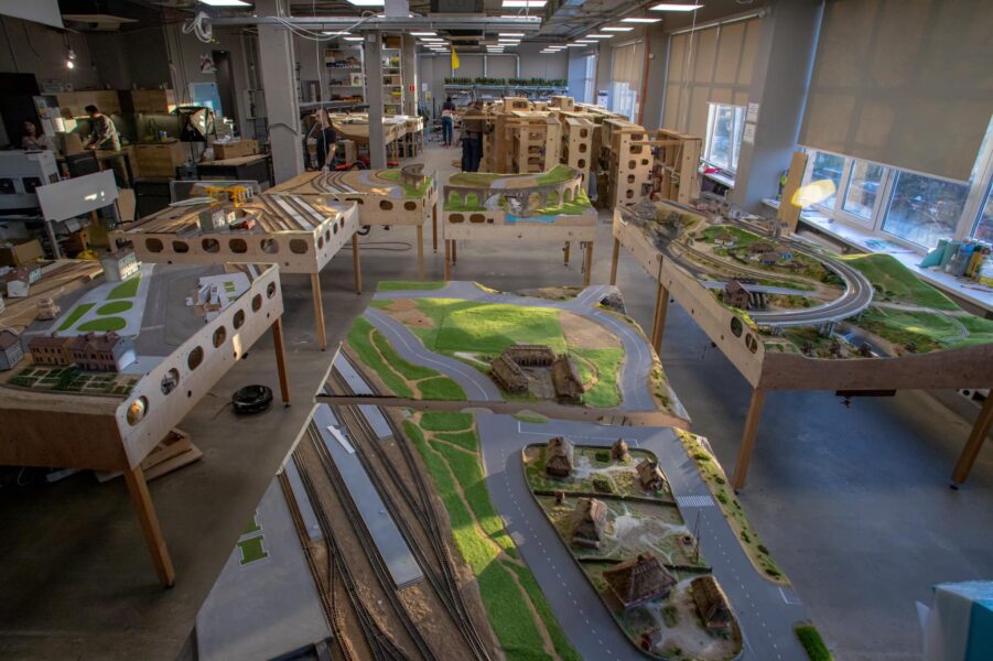 One of the largest in Eastern Europe model of the railway is being created in Kyiv