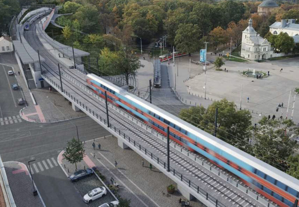 Prague airport railway