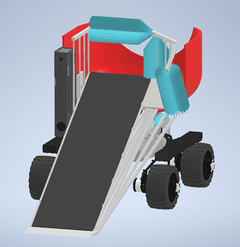 Робот-прибиральник поїзда