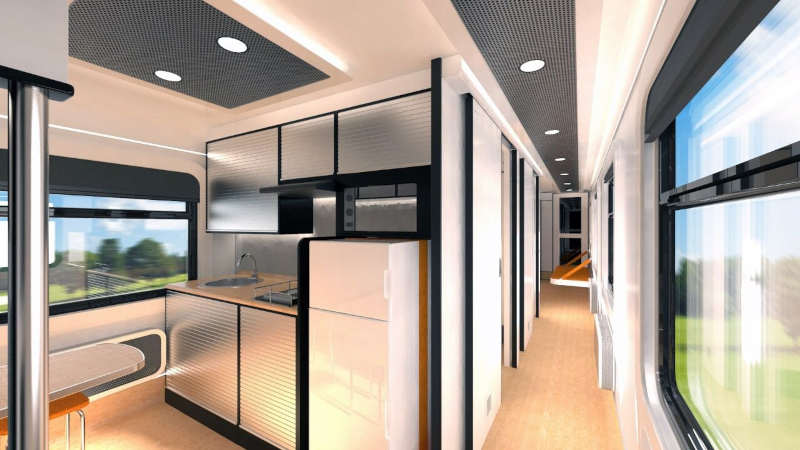 модуля пожаротушения для пожарных поездов