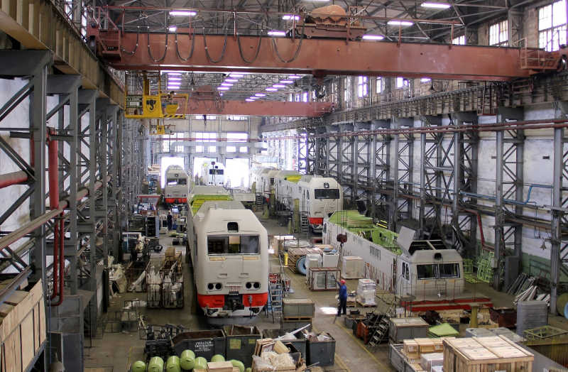 Rolling stock production in Russia