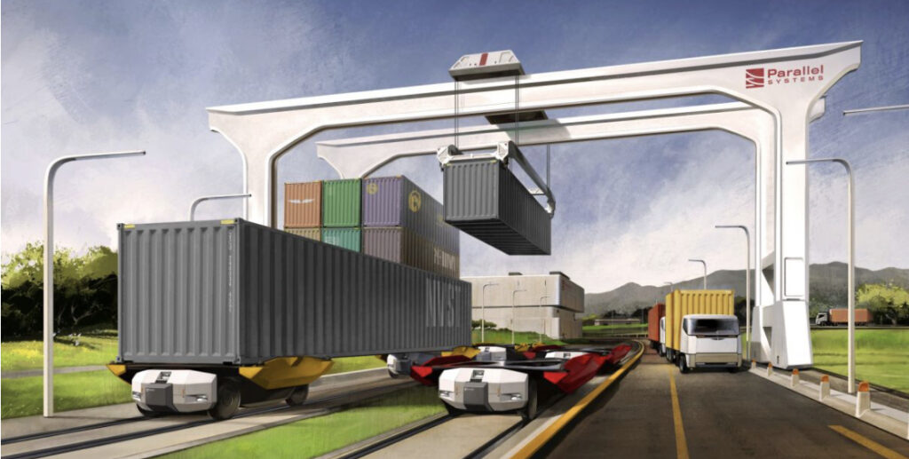 изобретают рельсы с вагонами