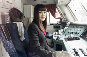61 women were admitted to work as train driver in Russia