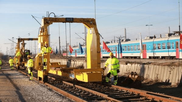 Реконструированная железная дорога