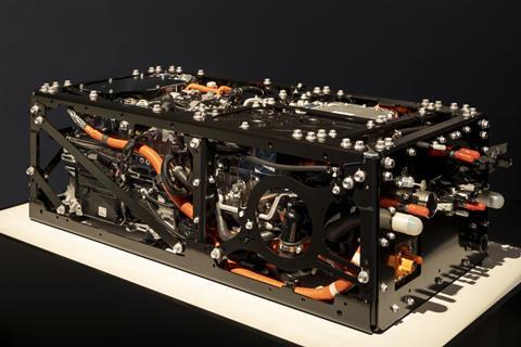 Водневі паливні елементи для поїзда