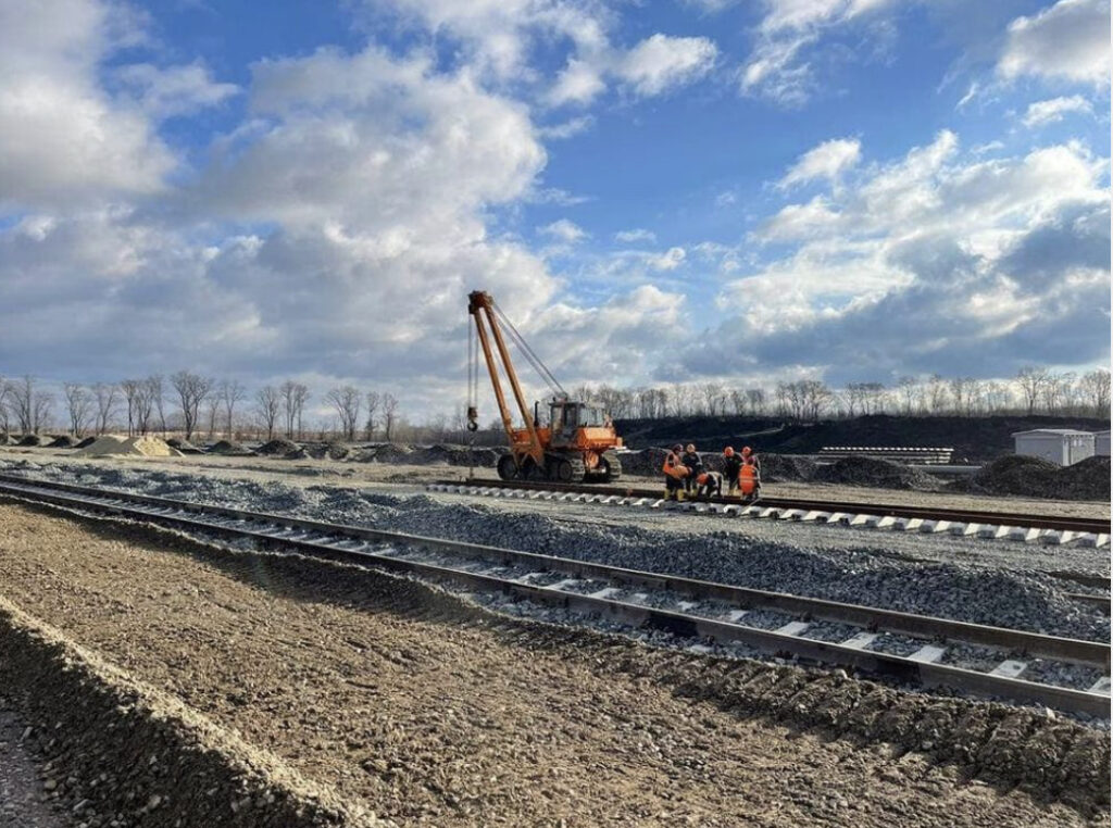 Контейнерный терминал в Мостиске