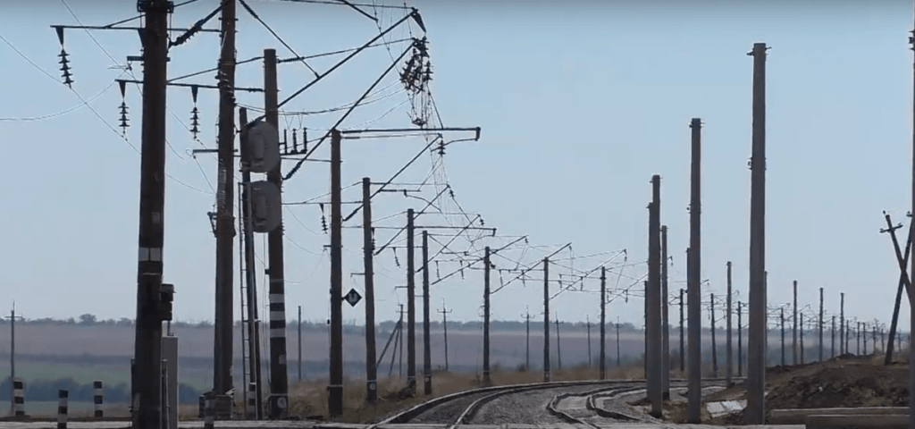 электрификации ЖД участка