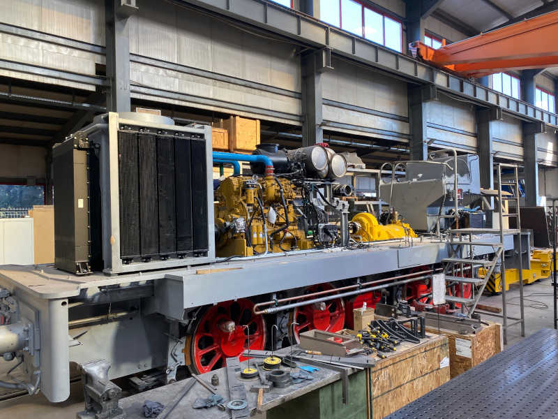 Модернизированы локомотива