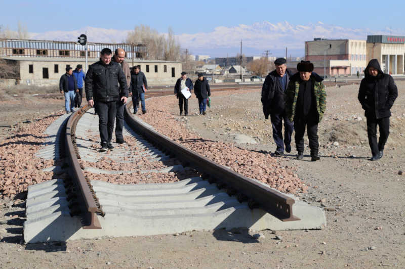 Construction of the railway