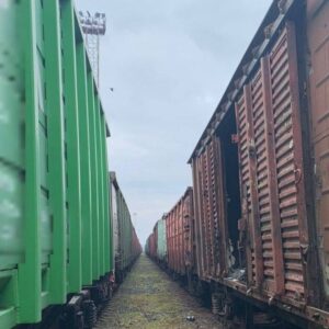 Russian freight cars