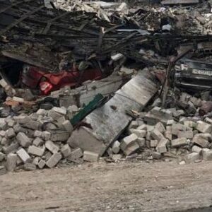 Shelling of the railway