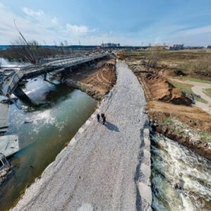 нанесенный российскими агрессорами