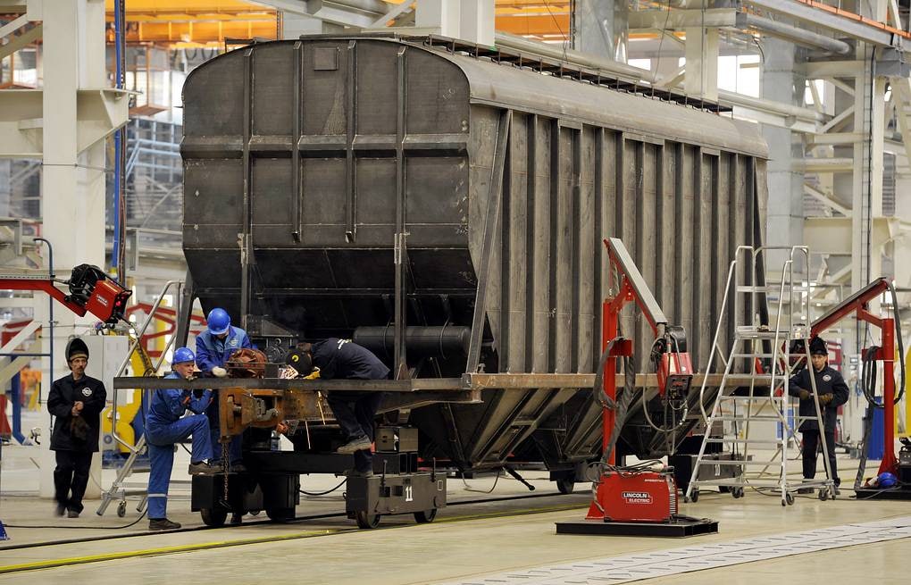 объем производства вагонов в рф