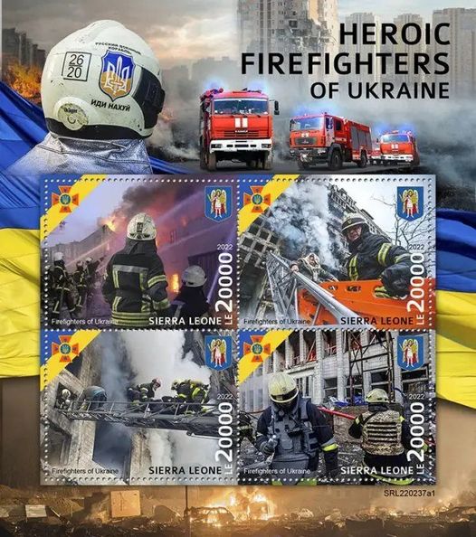 Ukrainian rescuers
