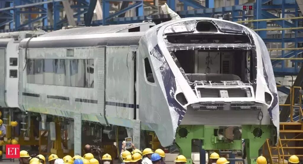 Производство электропоезда