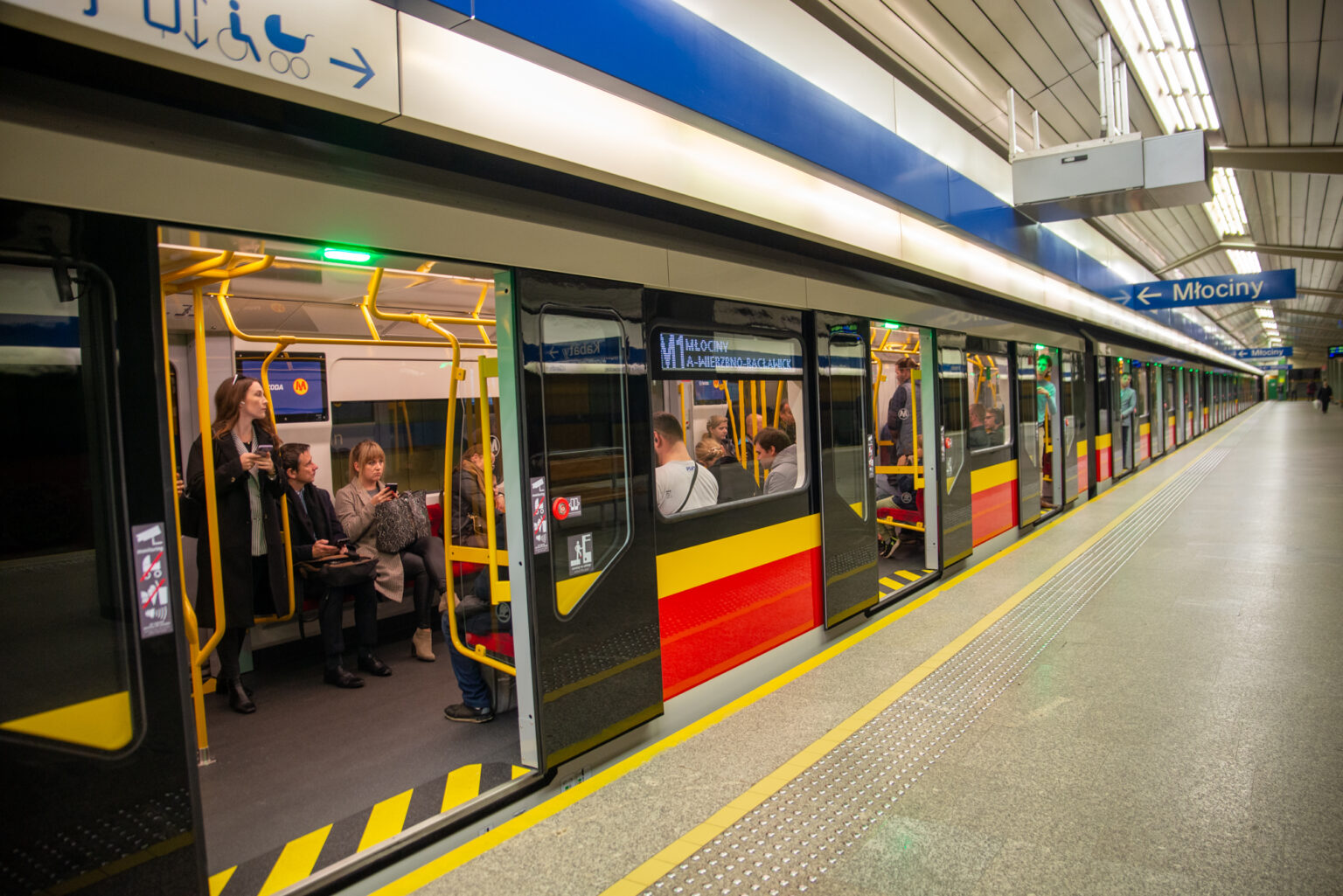 New Warsaw metro trains being tested - Railway Supply