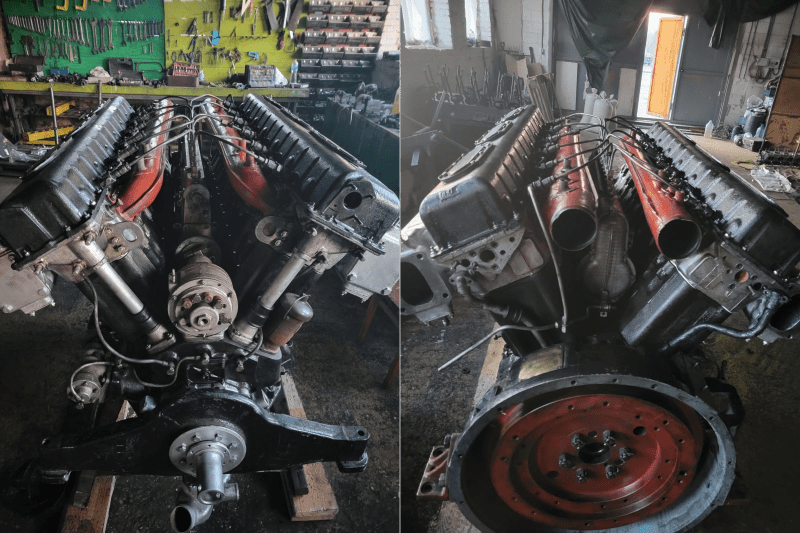 Двигатель 1Д12-400 в наличии, на складе после капитального ремонта