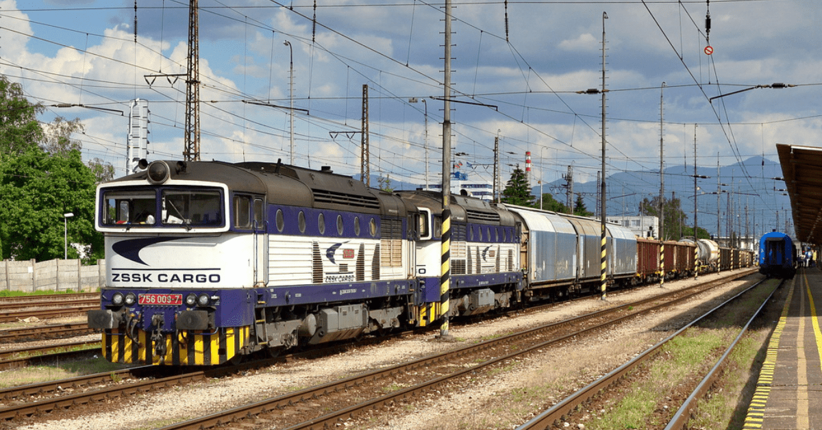 The railway of Slovakia