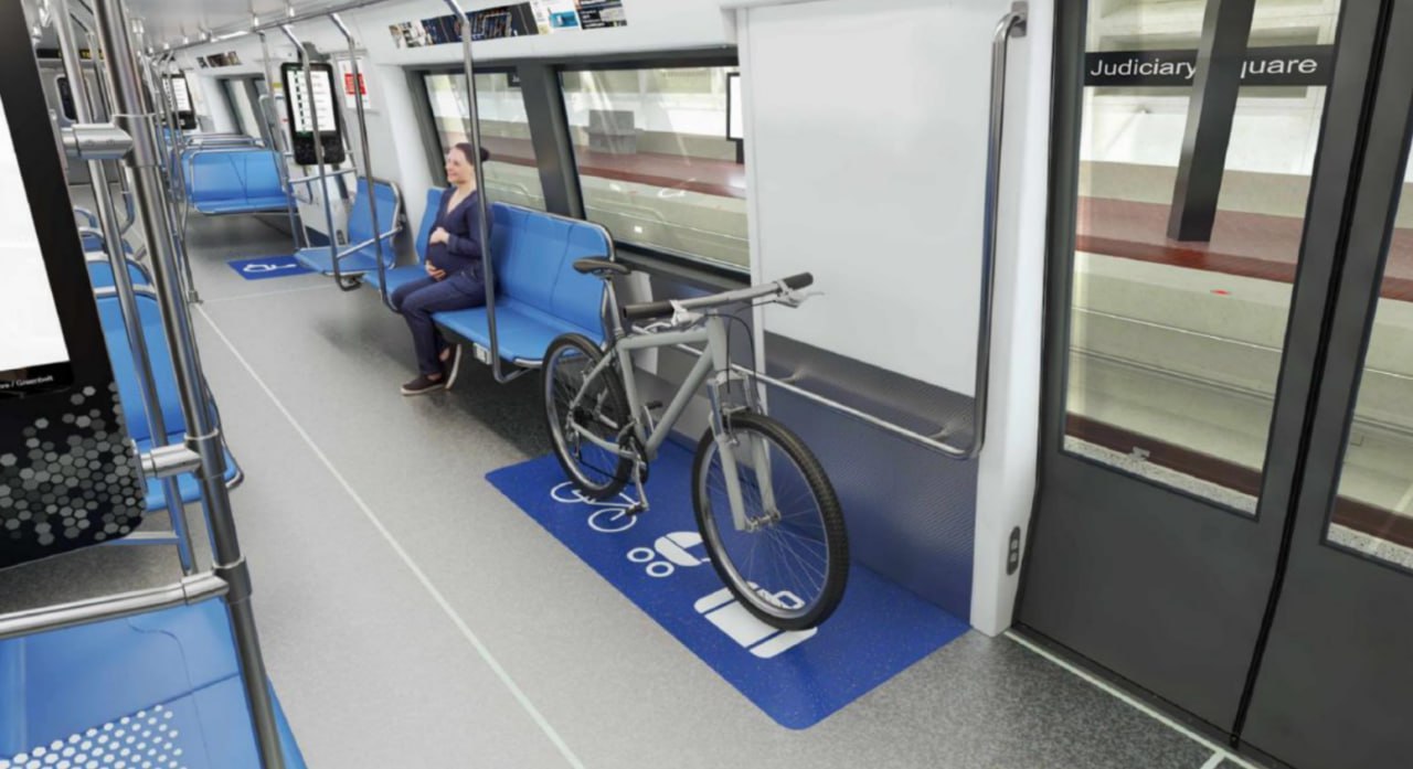 дизайн интерьера будущих поездов метро