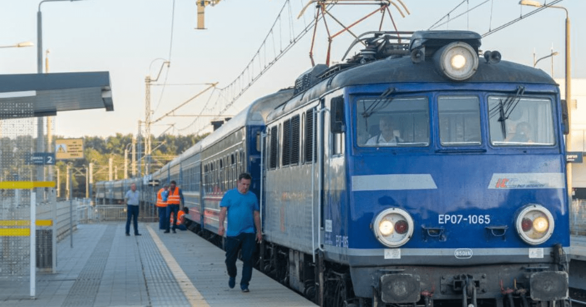 Ukrzaliznytsia Train