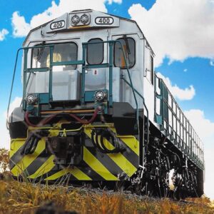 freight locomotive powered by battery