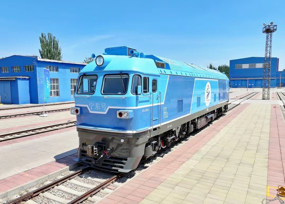 modernized a locomotive for hydrogen traction
