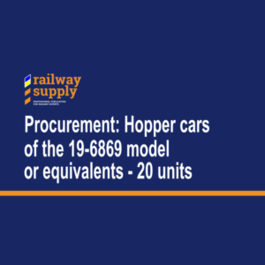 Procurement: Hopper cars of the 19-6869 model or equivalents - 20 units.