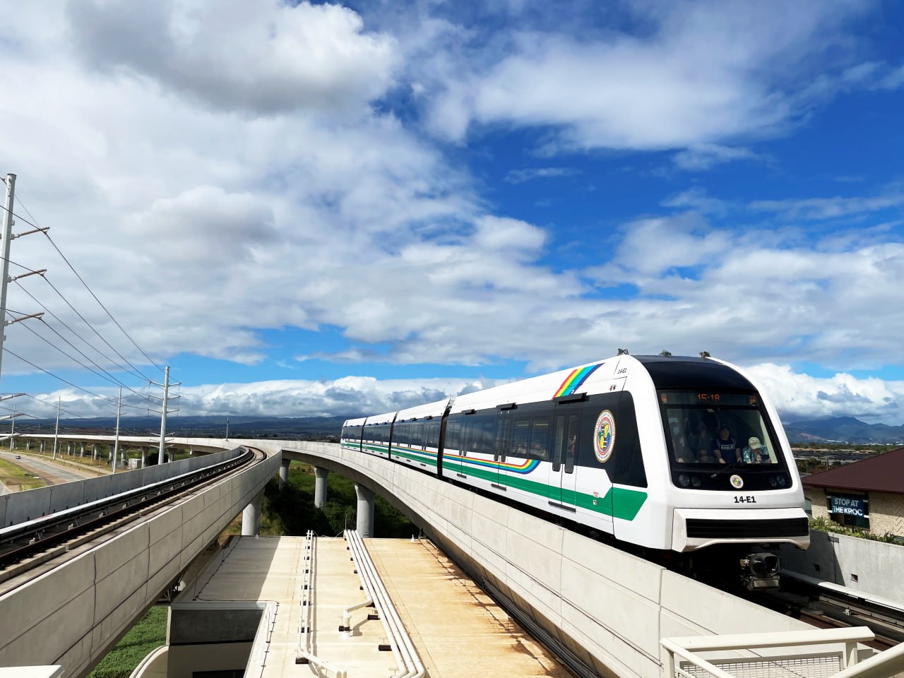 Unmanned trains metro